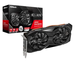 ASRock AMD Radeon RX 6700 XT Challenger D 12GB OC